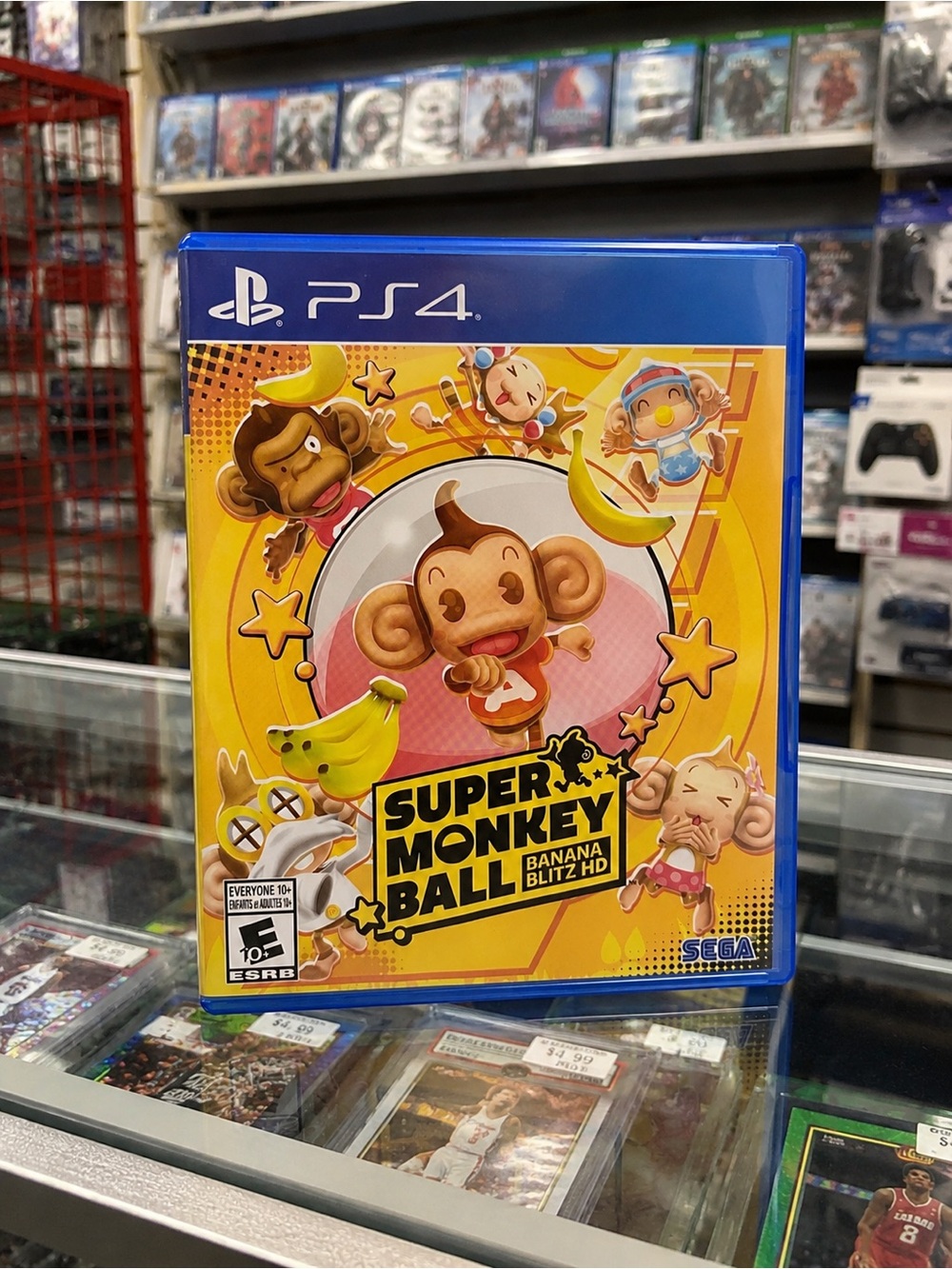 Super Monkey Ball Banana Blitz HD PS4 Complete Tested Working